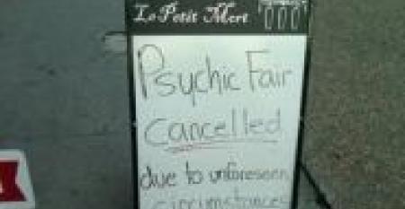 Just for fun: Psychics wanted