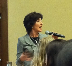 Lisa Keilty, CMP, HCC, president /owner of the pharma compliance consulting firm PMC2 during a session on audit preparation and standard operating procedures at the 2013 Pharma Forum in Orlando