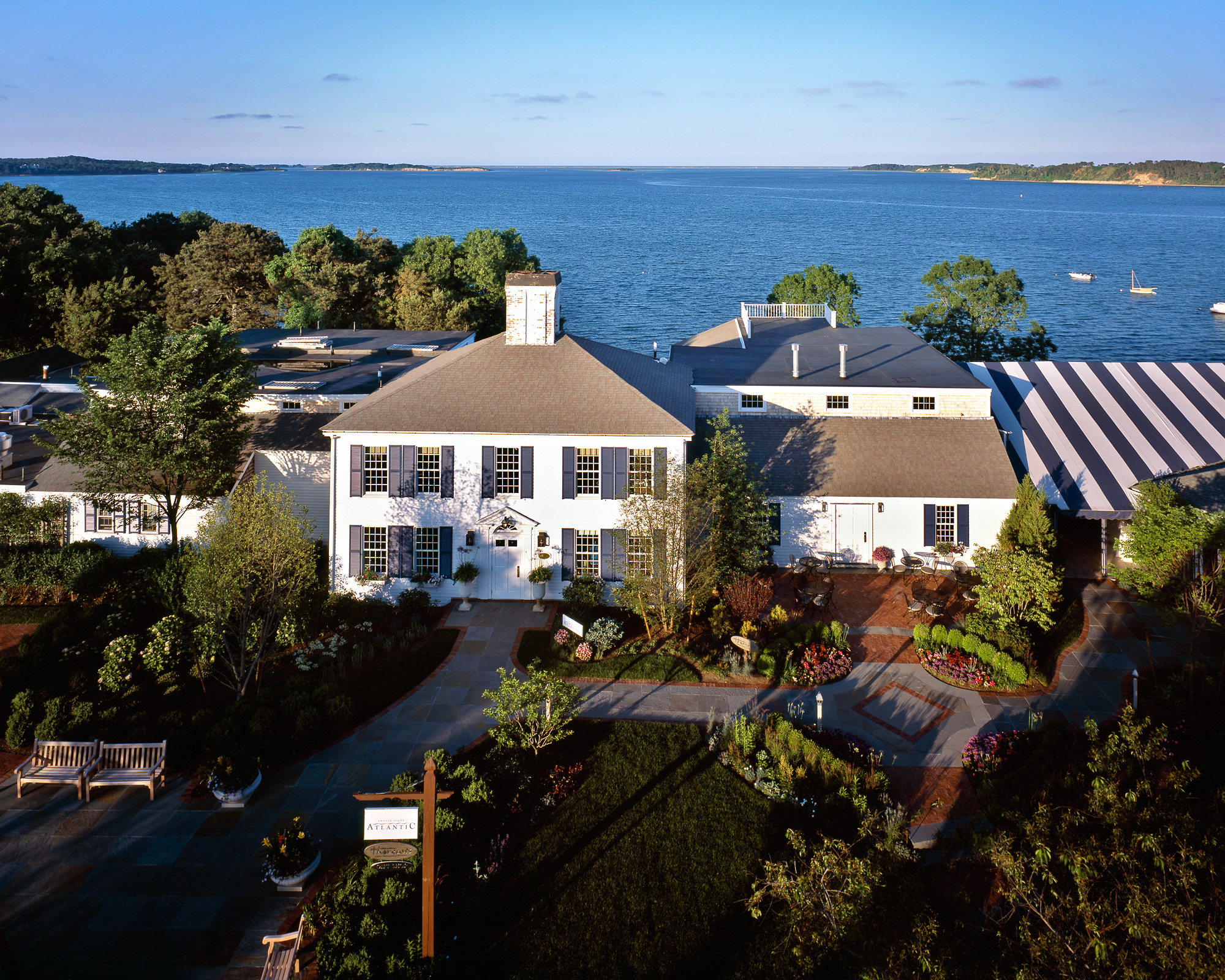 The Eben Ryder House is home to Twenty-Eight Atlantic Restaurant