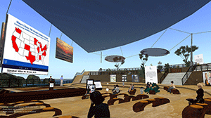 Attendees at the Second Life Transform event