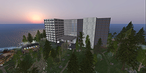 The Mayo Clinic’s island in Second Life includes conference facilities and a bookstore. The not-for-profit medical practice holds regular talks and events on diseases and illnesses for interested residents, and hosted Transform’s Second Life experience.