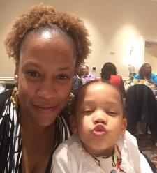 Chonda Long with her daughter, Kendall