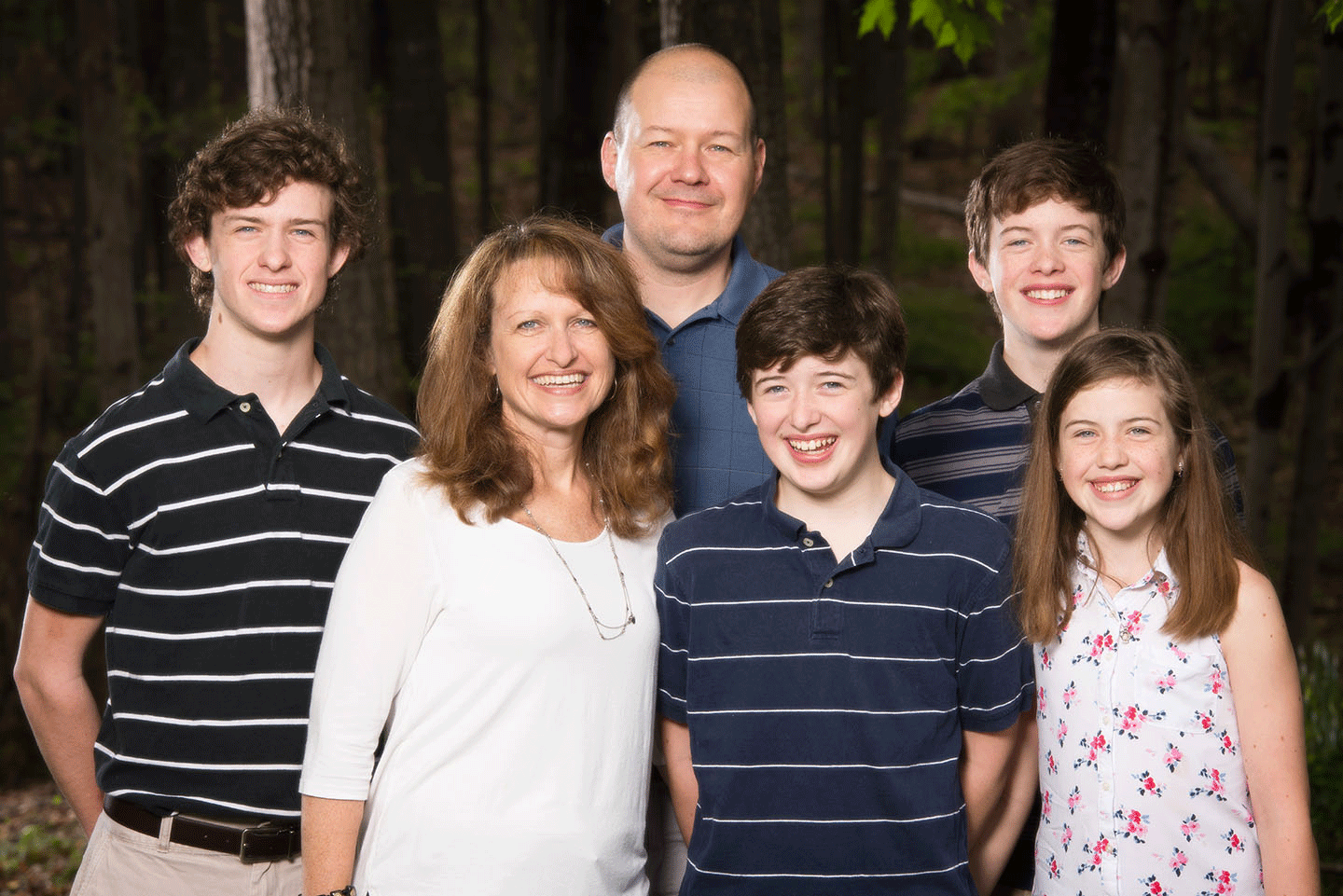 Sheryl Vermont, CMP, and her family