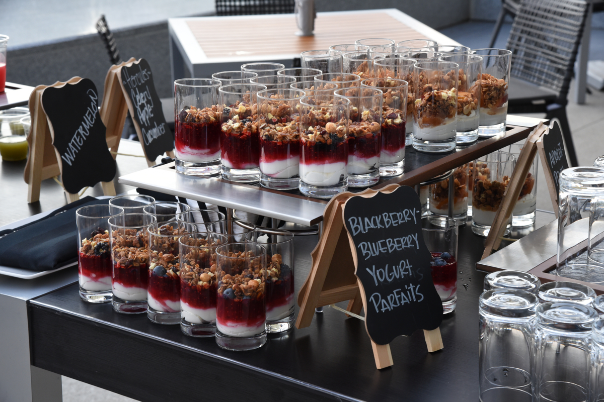 ...then move on to yogurt (and berries and house-made granola)